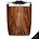 12oz Rock Tumbler Walnut