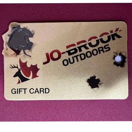 Jo-Brook Gift Card  $25.00 Value