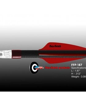 Flex Fletch FFP-187 REAL RED