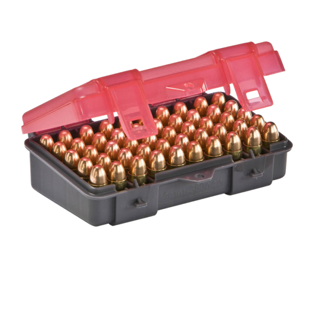 Ammo Boxes - Rose/Charcoal - 50 9mm/.380 - Jo-Brook Outdoors
