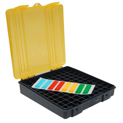 Plano Cartridge Box Amber/Charcoal 100 .45-40Sw-10Mn