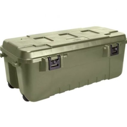 Plano Sportsmans Trunk no GSK with wheels - Tod Green
