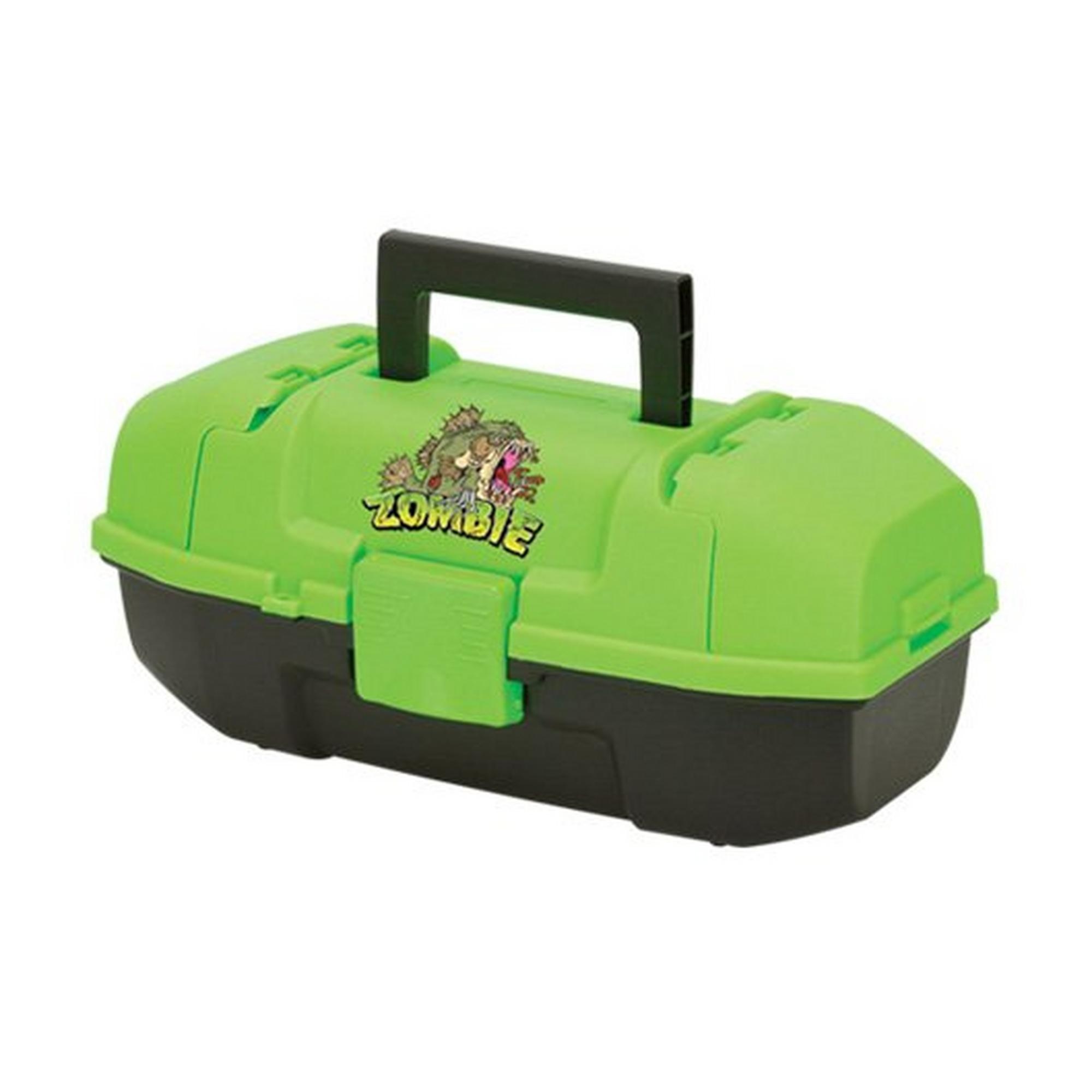 Youth Tackle Box - Zombie Fish - NeonGreen/Black