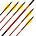 Black Eagle Arrows Outlaw Feather 500