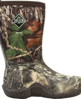 MUCK BOOTS Rover II Mossy Oak Breakup Youth Size 4