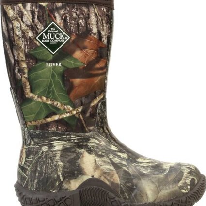 MUCK BOOTS Rover II Mossy Oak Breakup Youth Size 4