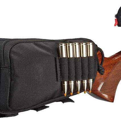 Hunter’s Specialties Butt Stock Rifle Shell Holder – Model 00687, Multi-Color