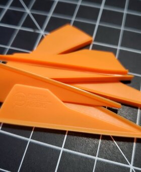 Rev 2.0 Super Sabre 2.25" Vanes - Orange
