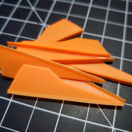 Rev 2.0 Super Sabre 2.25" Vanes - Orange