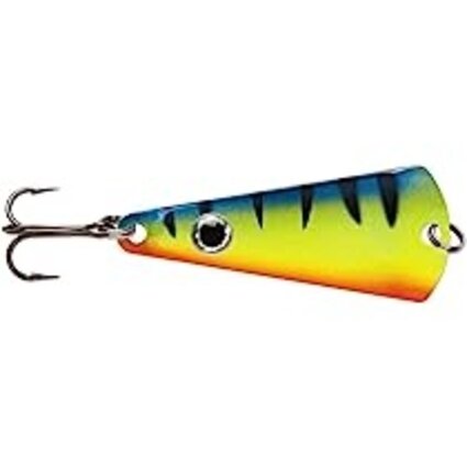 13 Fishing Tingler Spoon 1/8 Glow Hot Perch