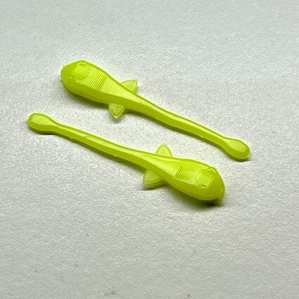 2" Jr Goby Charteuse Glow