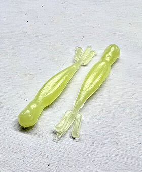 1.5" Baby Invader Charteuse Glow