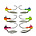 Big Sky Flies & Jigs Big Sky Dlx UM H 3/8 Or/Lem/Blk