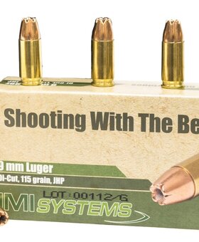 Remington 9mm Luger 115 gr JHP 25ct.