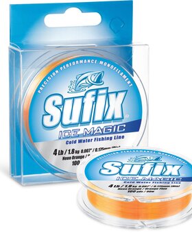 SUFIX Sufix Ice Magic 8lb 100yd Orange