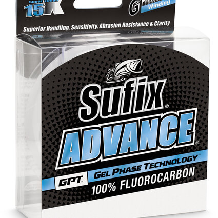 SUFIX Advance Ice Monofilament 12lbs 100yds