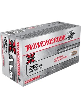 Winchester 218 BEE 46 GR HP 50 CT.