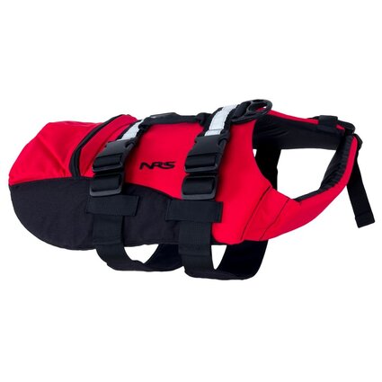 NRS CFD Dog Life Jacket - Red - Size S