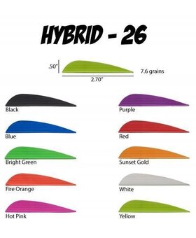 AAE Hybrid 26 100 pk Blue