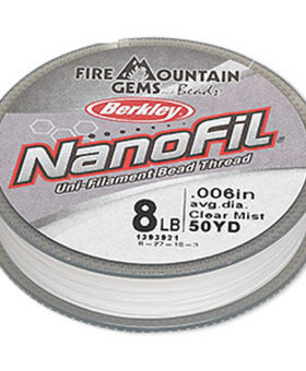 berkely Nanofil 8lb Clear