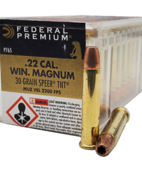 Federal 22 WMR 30 gr jhp