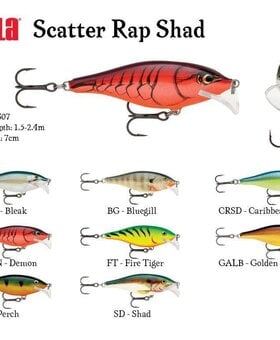 Rapala SCRS07 GALB