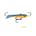 Rapala Snap Rap 06 Glow Hot Perch