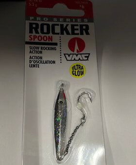 VMC Rocker Spoon #6 3/16 Shiner