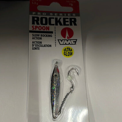 VMC Rocker Spoon #6 3/16 Shiner