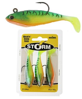 STORM Wildeye Swim Shad 03 Firetiger