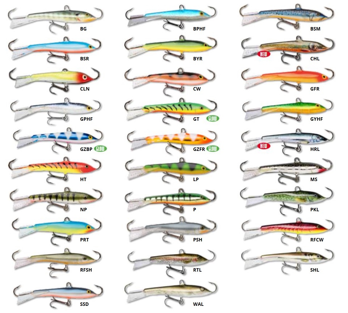 Rapala Jigging Rap - Esche Da Pesca Affondanti In Zinco Con Profilo Minnow E Ami Singoli