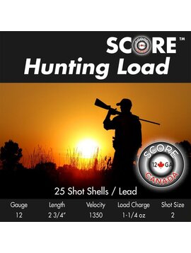 Prairie Shot 12 Ga 2 3/4  1 1/4 oz Lead #4 1350 fps