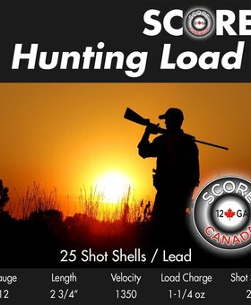 Prairie Shot 12 Ga 2 3/4  1 1/4 oz Lead #4 1350 fps