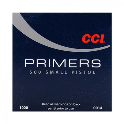 CCI CCI #500 sm pistol primers