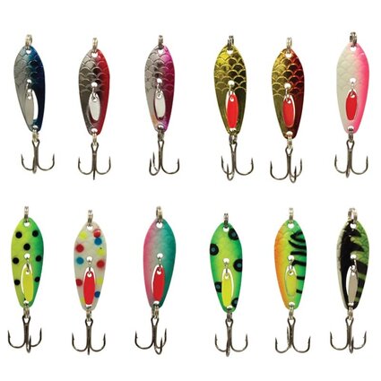 Clacker 3/8oz- Red Chrome
