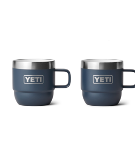 Yeti 6oz Stackable Ceramic Cup (2pk) Navy