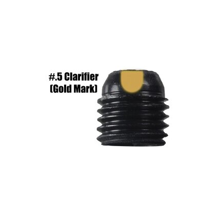 Specialty Clarifier .5 gold 3/32 aperature