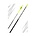 Black Eagle Arrows 500 talon crested yellow .001