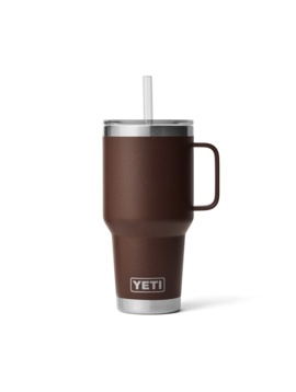 Yeti 35oz Straw Mug Wetlands Brown