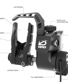 QAD Ultrarest QAD MX2 blk left hand
