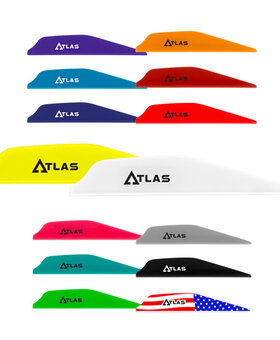 Bohning Atlas Ar 1000 2.8 100 pk Neon Red