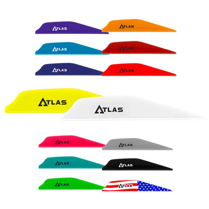 Bohning Atlas Ar 1000 2.8 100 pk Neon Red