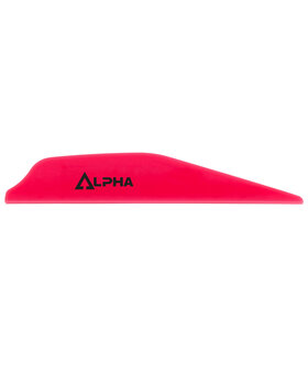 Bohning Alpha Ar1250 2.8" 100pk NEON RED