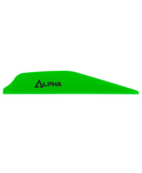 Bohning Alpha Ar1250 2.8" 100pk NEON GREEN