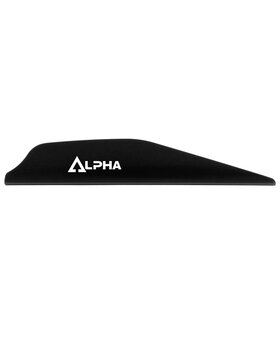 Bohning Alpha Ar1250 2.8" 100pk BLACK