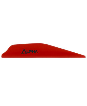 Bohning Alpha Ar1250 2.8" 100pk RED