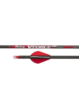 Victory 600 VForce Sport Fletched w/80gr ss 1 piece pt