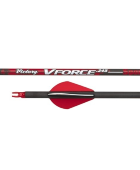 Victory 600 VForce Sport Fletched w/80gr ss 1 piece pt