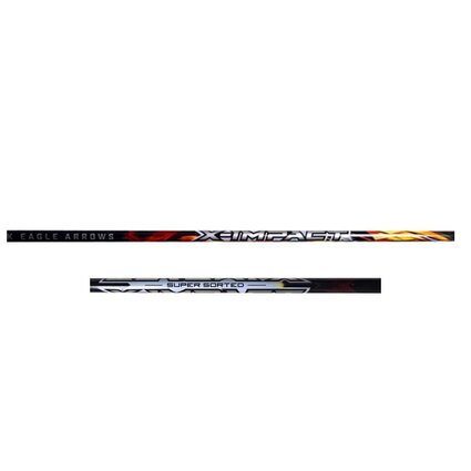 Black Eagle Arrows 500 X Impact match .001 shafts dz (2025) super sorted/ spine indexed