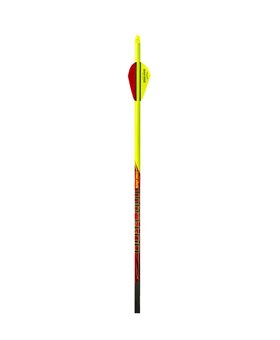 Black Eagle Arrows 400 Outlaw 6 pk yellow crested